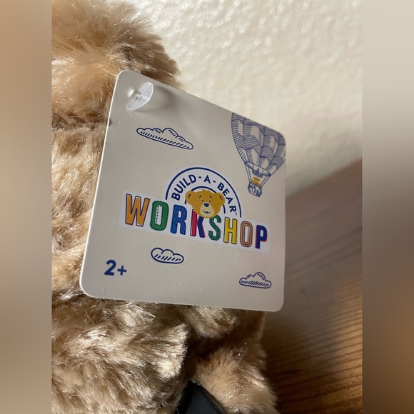 NWT “BAB” Build a Bear Cub Stuffed Animal Teddy Toy 14 inch Brown age 2+ - Picture 6 of 9